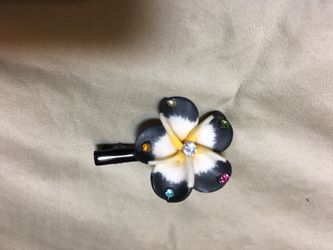 Floral Resin Hair Beret