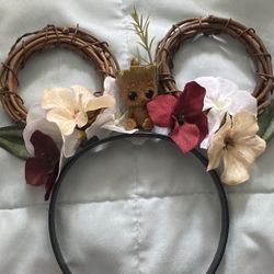 Disney ears- Groot, Floral