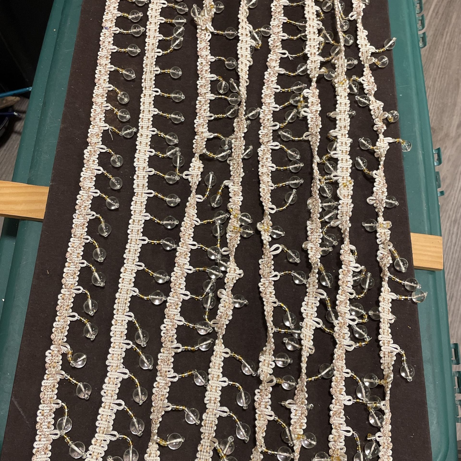 8 Yards Of Glass Tassel For Lamps Or Curtains