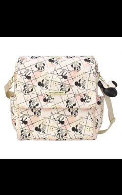 Limited Disney Petunia Pickle Bottom Minnie Mouse Diaper Bag Boxy Backpack NWT