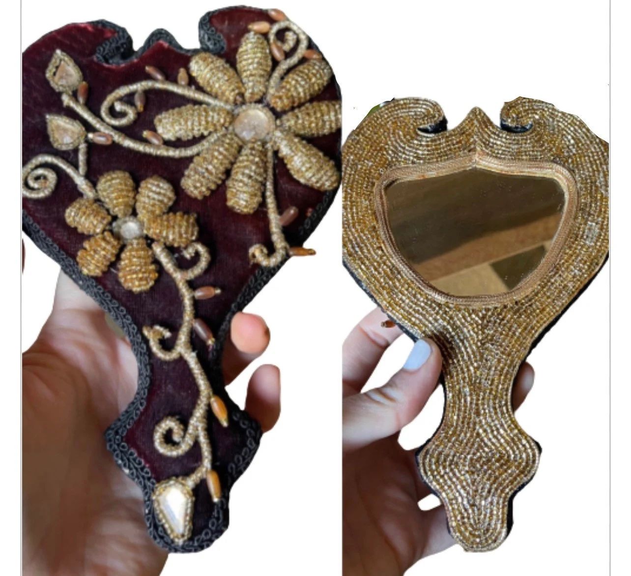Vintage Hand Mirror