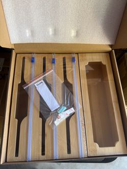Bamboo Drawer Organizer with Dividers
