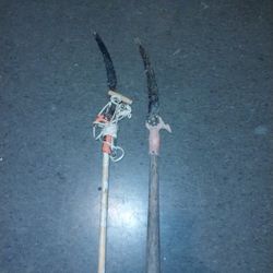 Two Tree Saw One With Rope Pull Branch Cutter