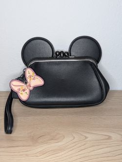 Disney Coach Minnie Mouse Leather Purse