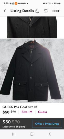 Guess Pea Coat PRE-OWNED