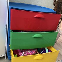 3 Plastic Drawer