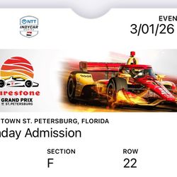 Grand Prix St Pete Tickets