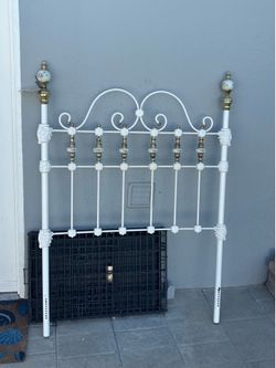 Antique headboard-twin