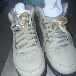 JORDAN 5 RETRO GS 'JADE HORIZON' SZ.4