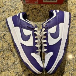 Championship Purple Dunks
