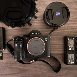 Sony A7III Mirrorless Camera and Lenses 