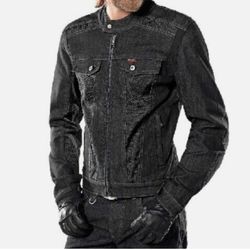Spidi T171-026-L; Jacket Jeans Net Black X-Lg Made by SpidiSpidi