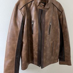 Leather Jacket - INC (Originally $130)