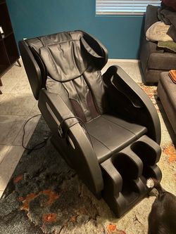 Faux Leather Reclining Heated Massage Chair