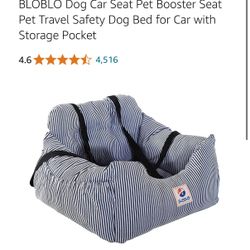 Dog Car Seat Pet Travel 