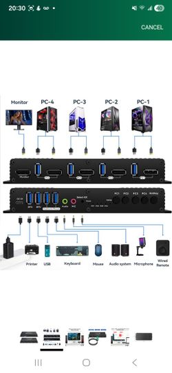 Displayport EDID 1 Monitors 4 Computers