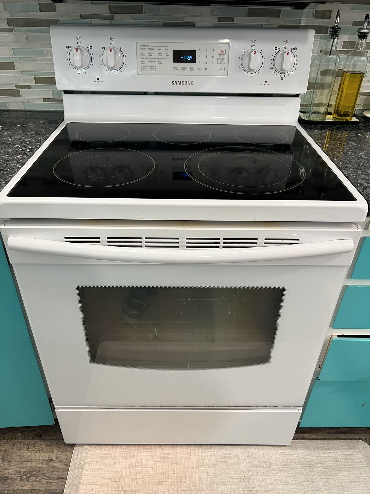 Electric Samsung Stove Range Oven - Read All Post