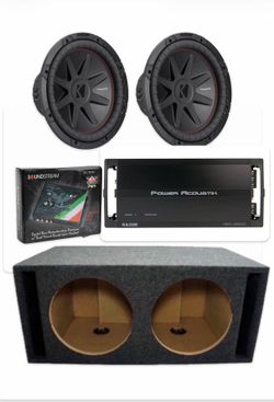 NEW FULL BASS PACKAGE KICKER COMP VR 12” INSTALLED