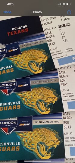 Houston Texans Tickets London Game