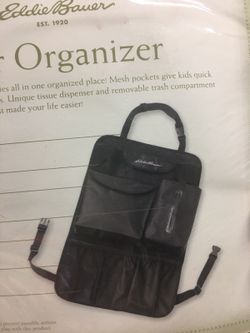 Eddie bauer car organizer