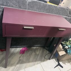 Maroon Desk
