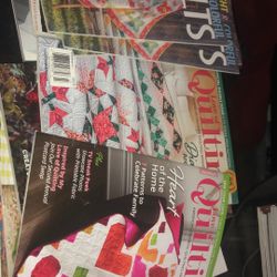 Quilting Magazines All This Year