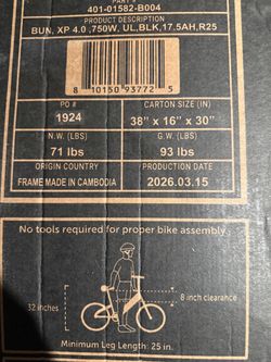 Lectric XP 4.0 750W Electric Bike Black