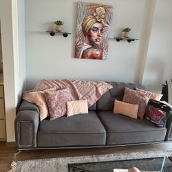 Modern Sofa & Coffee Table 