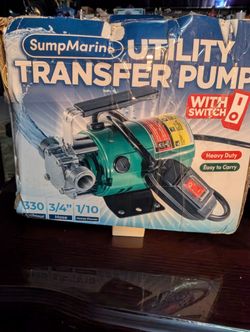 Sump Marine Utility Pump