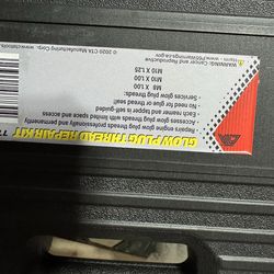 Glow plug thread repair kit