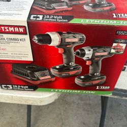 Craftsman Two-Piece Tool Combo Kit