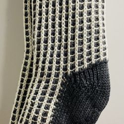 Bee & Willow Charcoal Dot Socks