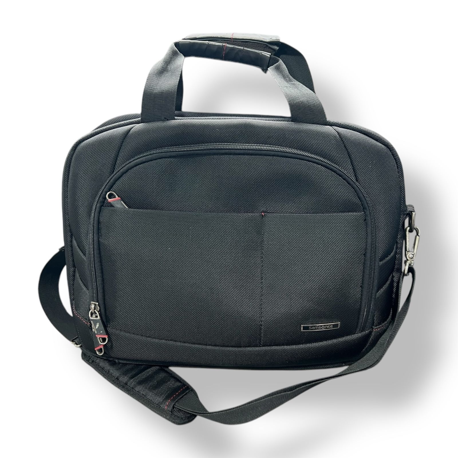 Samsonite Black Messenger Shoulder Bag Notebook