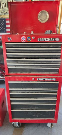 6 boxes full of tools
