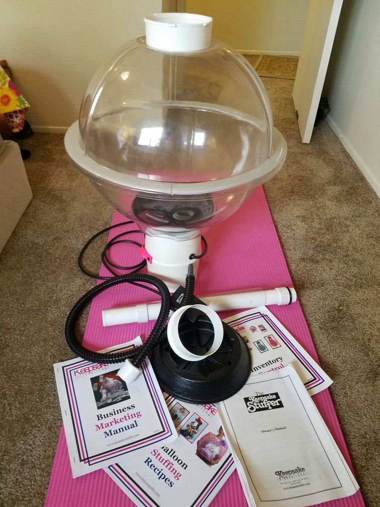Keepsake Stuffer Balloon Machine Instructions