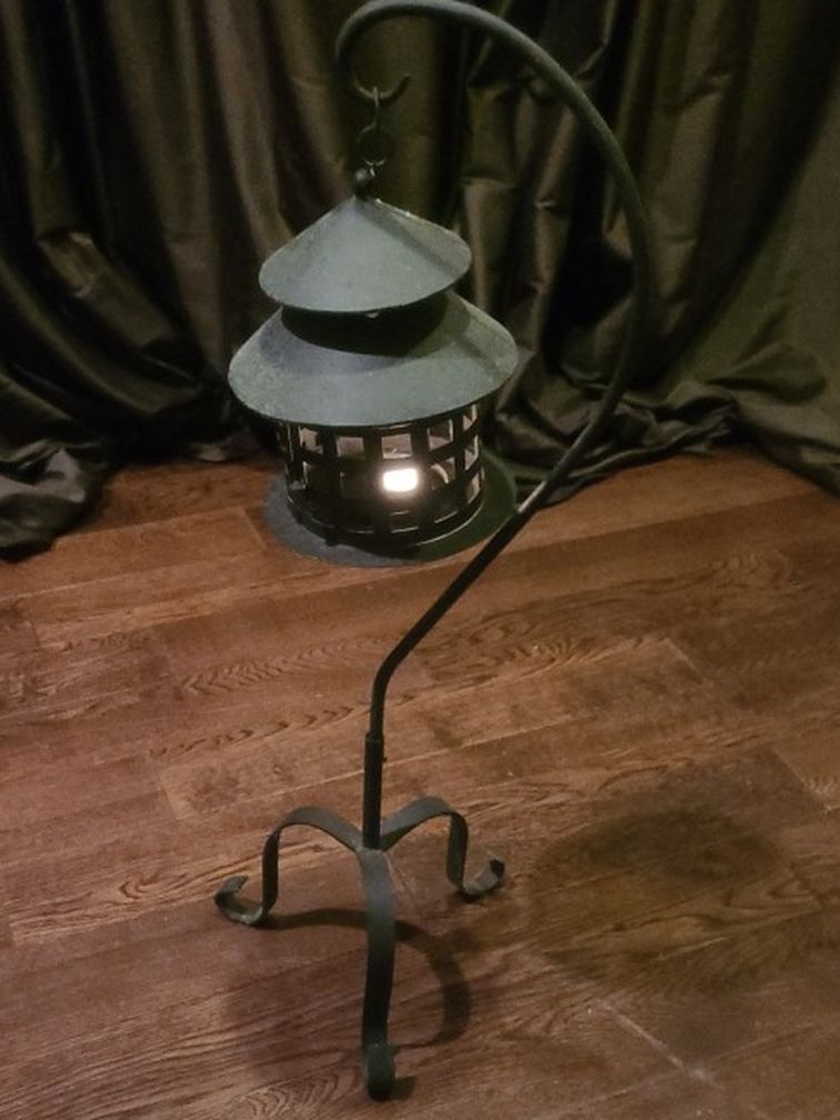 Cast Iron Candle Holder