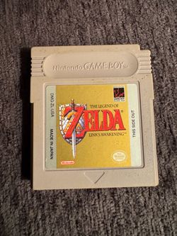 Legend of Zelda Link's Awakening Game Boy Cartridge