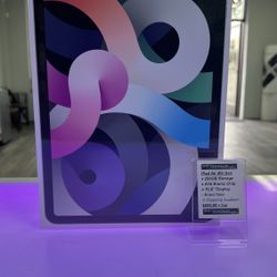 iPad Air 4th Generation (WiFi) 256GB Storage - Silver - Brand New!