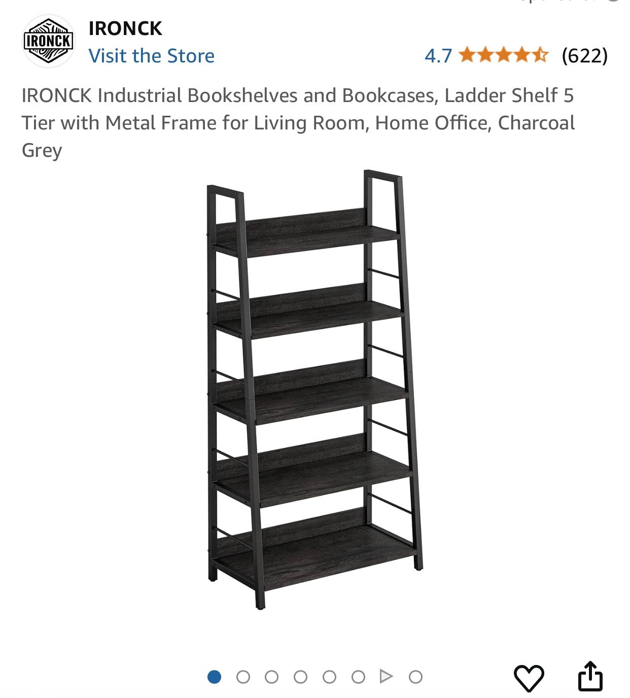 Brand New Black Shelf— In Original Packaging