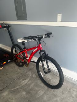 Red bike