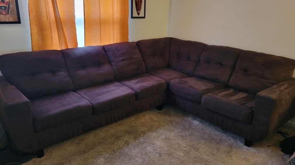 Brown Sectional Sofa For Sale