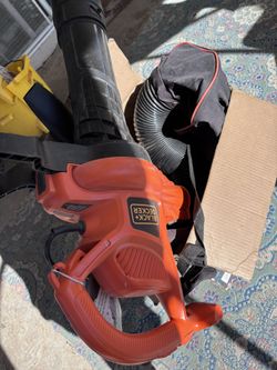 Black And decker 3 In 1 Blower Vacuum Mulcher 