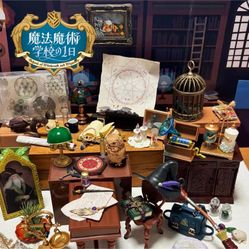 Re-ment Miniature Witch school of witchcraft and wizardry All 6types 1set Box
