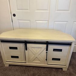Farm style tv stand