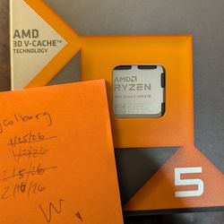 AMD Ryzen 5 7600X3D brand new in box