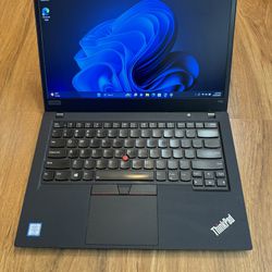 Lenovo ThinkPad T490 core i5 8th gen 16GB Ram 256GB SSD Windows 11 Pro 14” UHD Screen Laptop with charger in Excellent Working condition!!!!!  Specifi