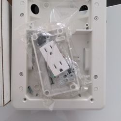 Arlington TVL508-1 Low Profile TV Box for Shallow Walls

