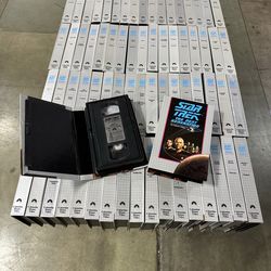 Complete set of Star Trek. Next generation the series in VHS. Complete set of Star Trek. Next generation the series in VHS.