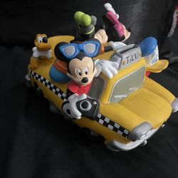 Walt Disney Charters Vintage Collectible Coin Bank 