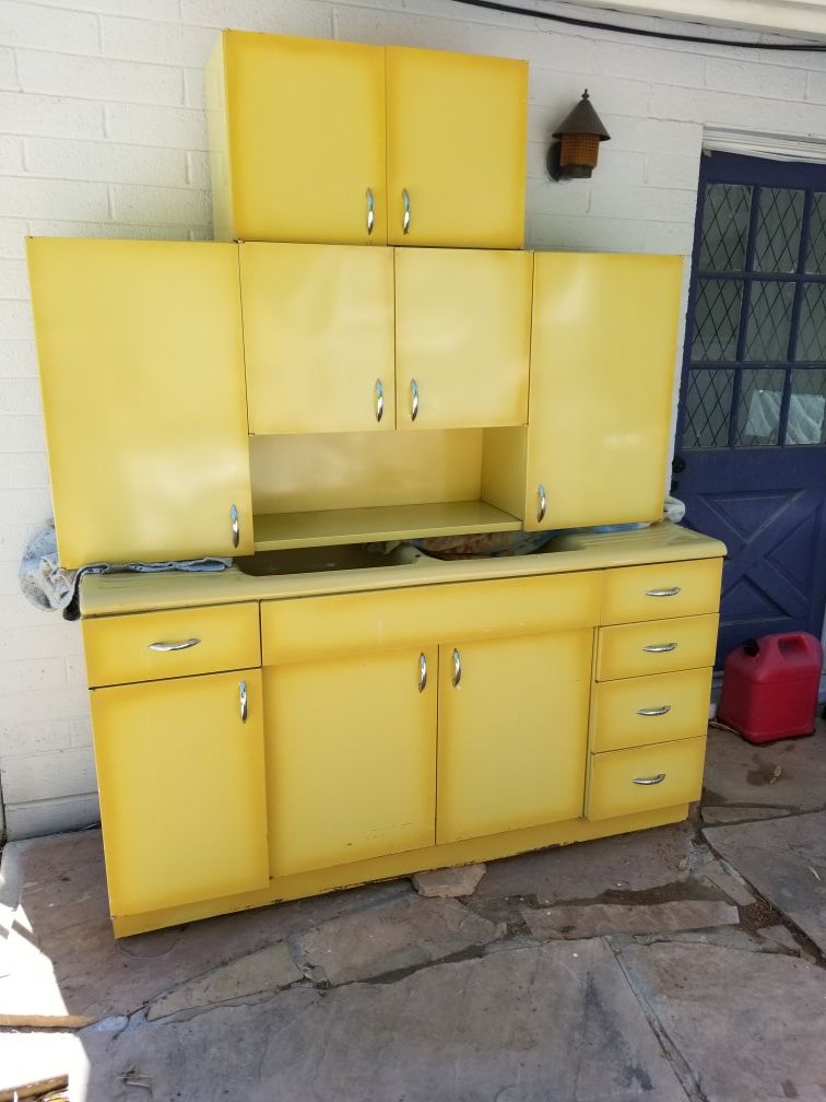 Vintage kitchen cabinets